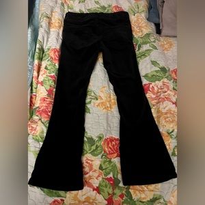 GAP Kids Black Boot Cut Corduroy Pants Size 6